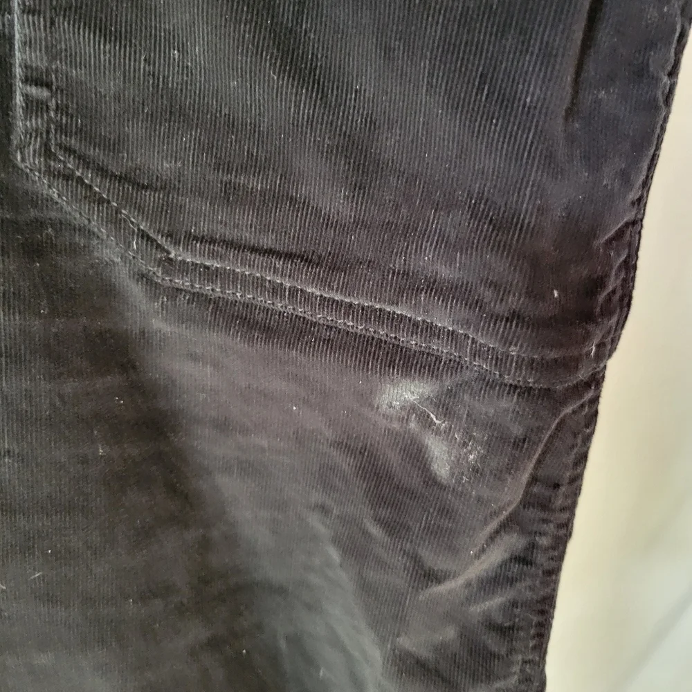 Joe Fresh Women's Black Corduroy Pants Size 10 - Picture 3 of 7